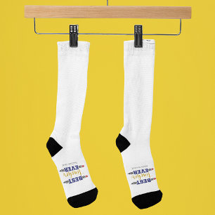 Personalisiertes Beste Lehrerin/Bester Lehrer Alle Socken