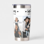 Personalisiertes Beste Mama Foto Mutter Thermobecher (Rechts)