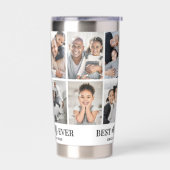 Personalisiertes Beste Mama Foto Mutter Thermobecher (Links)