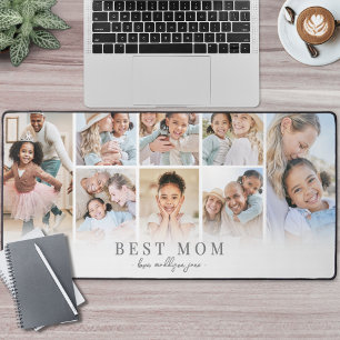 Personalisiertes Beste-Mama-Foto Schreibtischunterlage