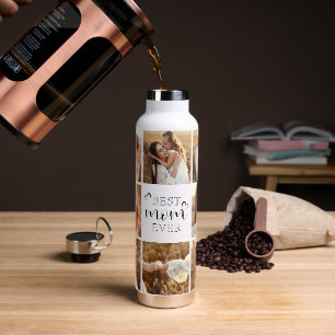 Personalisiertes Beste-Mutter-aller-Zeiten 8-Foto- Trinkflasche