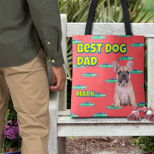Personalisiertes Bestes Dog-Vater-Geschenk - Fun P Tasche