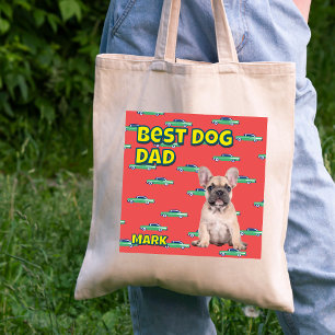 Personalisiertes Bestes Dog-Vater-Geschenk - Fun P Tragetasche