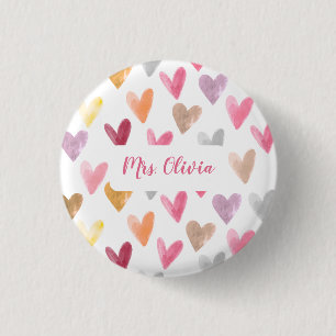 Personalisiertes Bestes-Lehrer-Geschenk Button