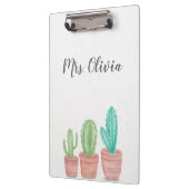 Personalisiertes Bestes-Lehrer-Geschenk Klemmbrett (Links)
