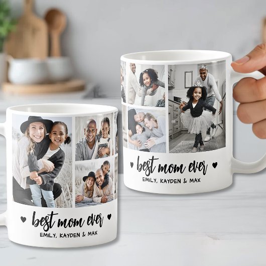 Personalisiertes Bestes-Mutter-Foto Mutter Kaffeetasse