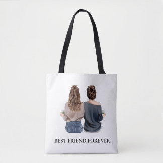 Personalisiertes Bestie-Freundschaftsgeschenk Tasche