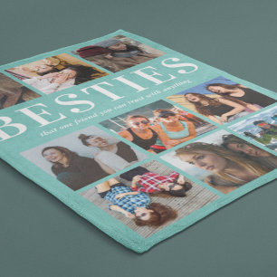 Personalisiertes Bestie-Geschenk Bester Freund Fleecedecke