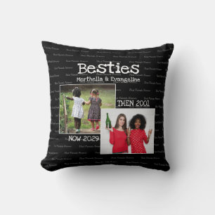 ***Personalisiertes BFF 2 Foto-Andenken beste Freu Kissen