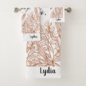 Personalisiertes Bibelverse-Bath-Handtuch-Set Badhandtuch Set (Insitu)