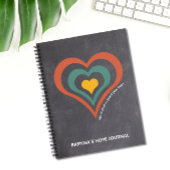 Personalisiertes Bibelverse Journal, Retro Christl Notizblock