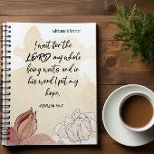 Personalisiertes Bibelverse-KunstNotebook Notizblock