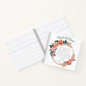 Personalisiertes Bibelversionen-Notebook Notizblock (Innenseite)