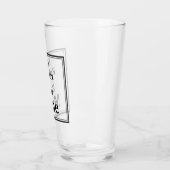 Personalisiertes Bier "BIER MINE" Glas (Links)