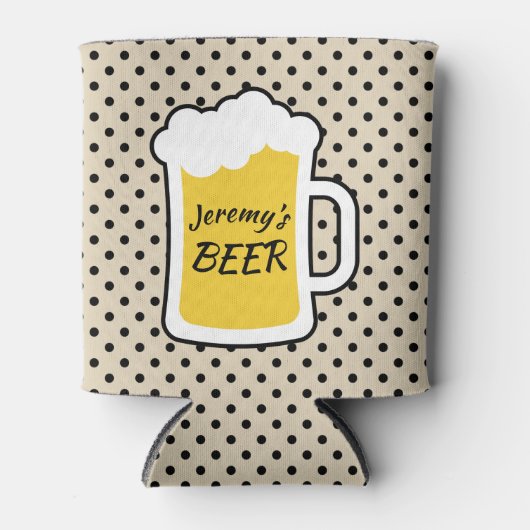 Personalisiertes Bier Dosenkühler (Vorderseite)