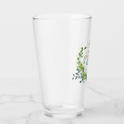 Personalisiertes Bier-Glas Botanisches Leaf Glas (Rechts)