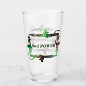 Personalisiertes Bier-Glas für Vater Glas (Vorderseite)