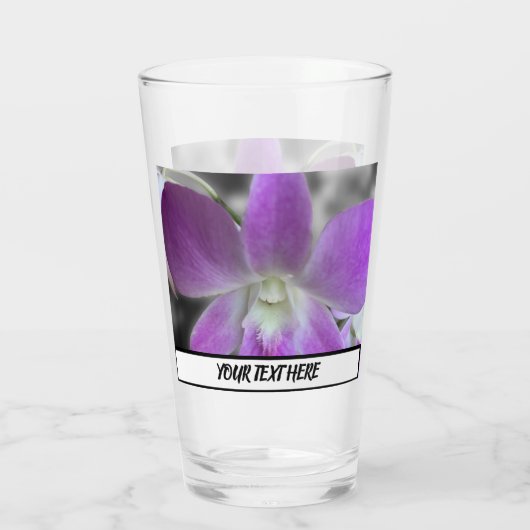 Personalisiertes Bier-Glas Glas (Rückseite)