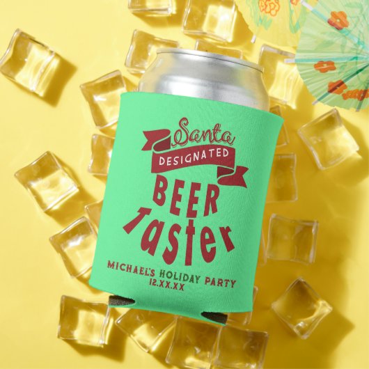 Personalisiertes Bier Lover Funny Weihnachten Rede Dosenkühler (In Situ Sommer)