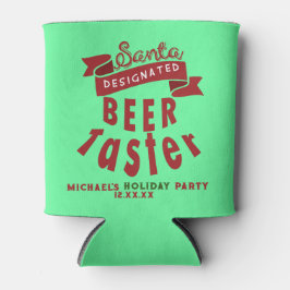 Personalisiertes Bier Lover Funny Weihnachten Rede Dosenkühler