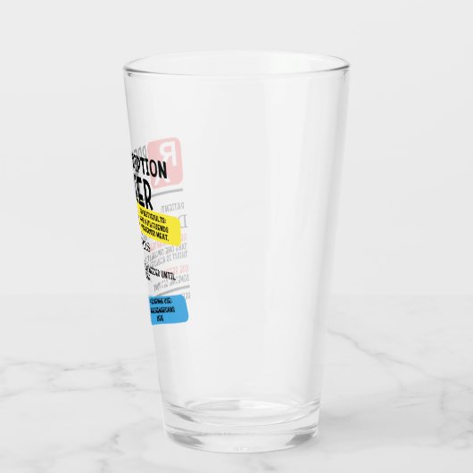 Personalisiertes Bierglas Glas (Links)