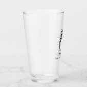 Personalisiertes Bierglas mit Name Glas (Rechts)