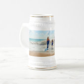 Personalisiertes Bierkrug-Geschenk mit Foto Bierglas (Vorderseite Links)