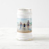 Personalisiertes Bierkrug-Geschenk mit Foto Bierglas (Mittel)