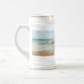 Personalisiertes Bierkrug-Geschenk mit Foto Bierglas (Links)