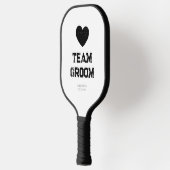 Personalisiertes Big Heart Pickleball Paddel Schläger (Links)
