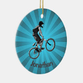 Personalisiertes Bike-Ornament Keramik Ornament (Rechts)