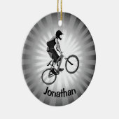 Personalisiertes Bike-Ornament Keramik Ornament (Rechts)
