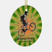 Personalisiertes Bike-Ornament Keramik Ornament (Rechts)