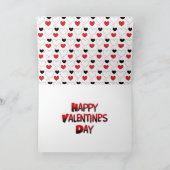 Personalisiertes Bild am Valentinstag Karte (Innenseite)