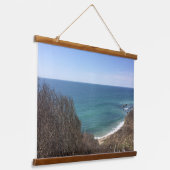 Personalisiertes Bild des benutzerdefinierten Foto Wandteppich Mit Holzrahmen (Gewinkelt)