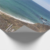 Personalisiertes Bild eines benutzerdefinierten Fo Geschenkpapier (Ecke)