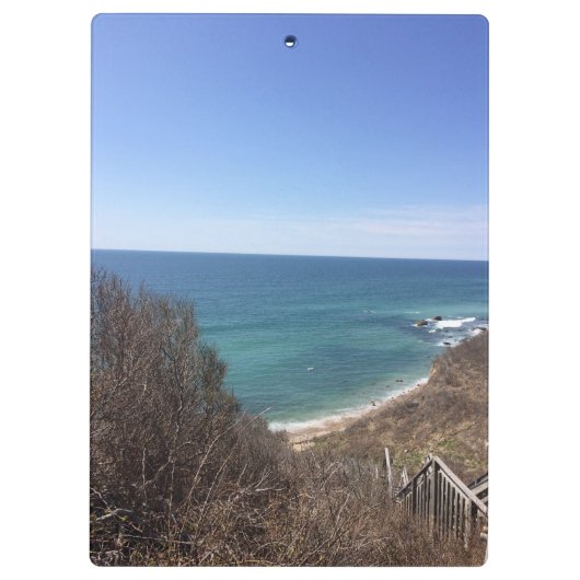 Personalisiertes Bild eines benutzerdefinierten Fo Klemmbrett (Rückseite)