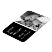 personalisiertes Bild speichert Datummagnet Magnet (Linke Seite)