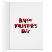 Personalisiertes Bild und Text am Valentinstag (Innen (Rechts))