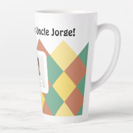 Personalisiertes Bild und Text mit Tasse