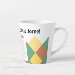 Personalisiertes Bild und Text mit Tasse