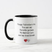 Personalisiertes Bild und Text Tasse (Links)