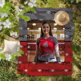 Personalisiertes Bild Volleyball Senior Abschluss Fleecedecke