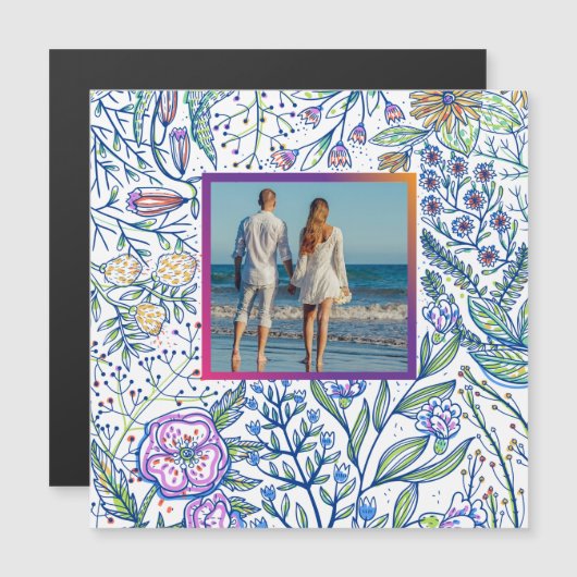 Personalisiertes Bildformat Magnetkarte (Vorne/Hinten)