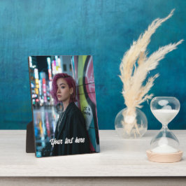 Personalisiertes Bildgeschenk Fotoplatte