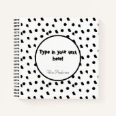 personalisiertes Bindemittel, BHO-Bindemittel, mod Notizblock (Vorderseite)