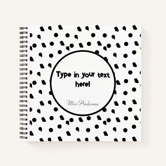 personalisiertes Bindemittel, BHO-Bindemittel, mod Notizblock (Vorderseite)