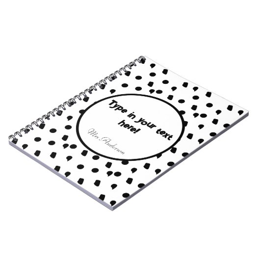 personalisiertes Bindemittel, BHO-Bindemittel, mod Notizblock (Linke Seite)