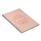 personalisiertes Bindemittel, Buchbinder, Muster b Notizblock (Rechte Seite)