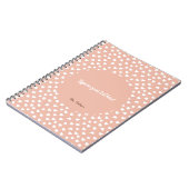 personalisiertes Bindemittel, Buchbinder, Muster b Notizblock (Linke Seite)